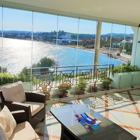 Luxury Apartment Frontal To The Sea In Estepona Doncella Beach ภายนอก รูปภาพ